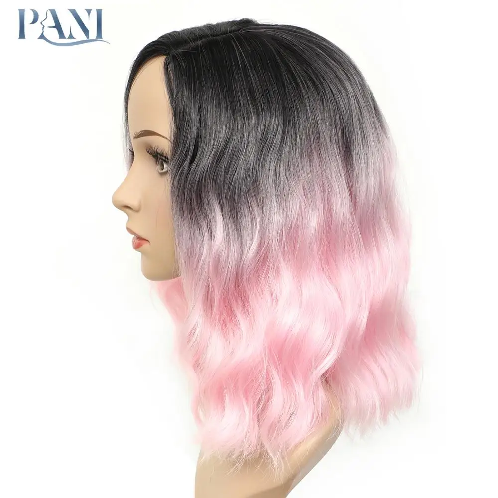 PANI Short Wavy Wig Natural Synthetic Wigs for Women Bob Wigs Heat Resistant Fiber Cosplay Ombre Pink 10 Colors for Choose
PANI Short Wavy Wig Natural Synthetic Wigs for Women Bob Wigs Heat Resistant Fiber Cosplay Ombre Pink 10 Colors for Choose