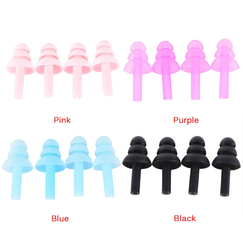 4pcs Silicone Waterproof Swimming Ear Plugs Earplugs Ear Protector Noise Reduction Protective Earmuffs 28*11mm
4pcs Silicone Waterproof Swimming Ear Plugs Earplugs Ear Protector Noise Reduction Protective Earmuffs 28*11mm