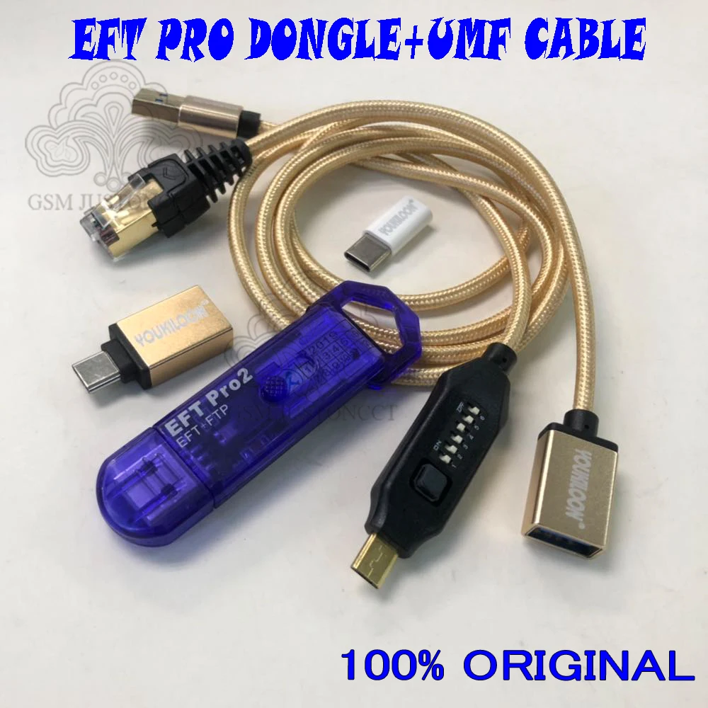 THE NEWEST Original EFT Pro 2 Dongle / EFT pro Key 2 IN 1 DONGLE + ( UMF ) ALL BOOT CABLE
THE NEWEST Original EFT Pro 2 Dongle / EFT pro Key 2 IN 1 DONGLE + ( UMF ) ALL BOOT CABLE