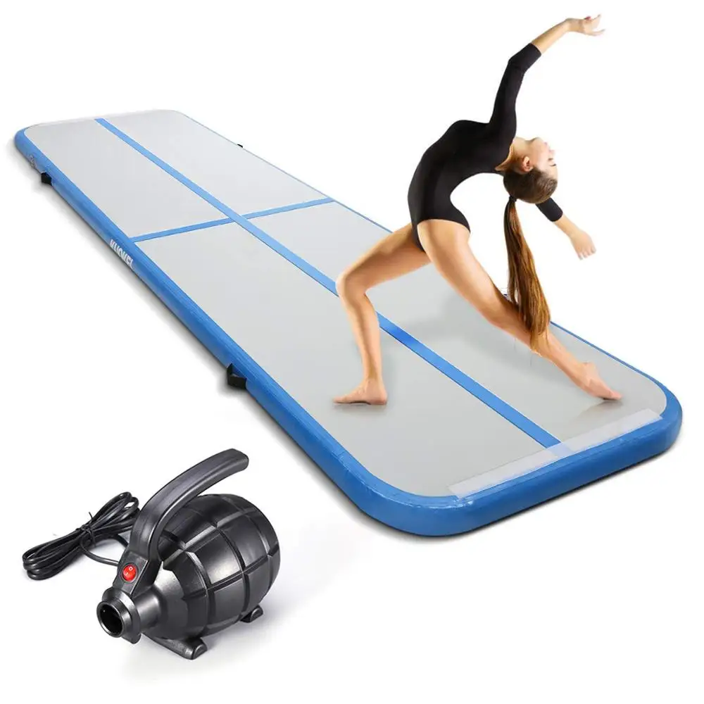 

Free Shipping 8m 10m 12m Inflatable Gymnastics Air Mat Tumble Track Tumbling MatInflatable Floor Mats with Electric Air Pump