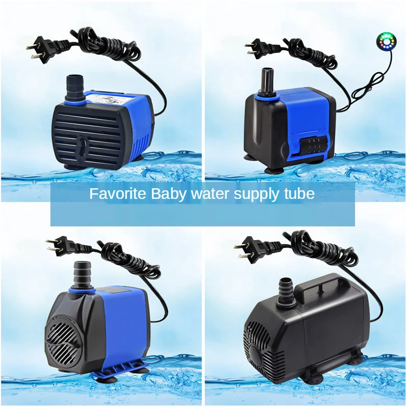 Fish Tank Circulation Submersible Pump Small Miniature Ultra-Quiet Rockery Water Exchange Filter Pump
Fish Tank Circulation Submersible Pump Small Miniature Ultra-Quiet Rockery Water Exchange Filter Pump