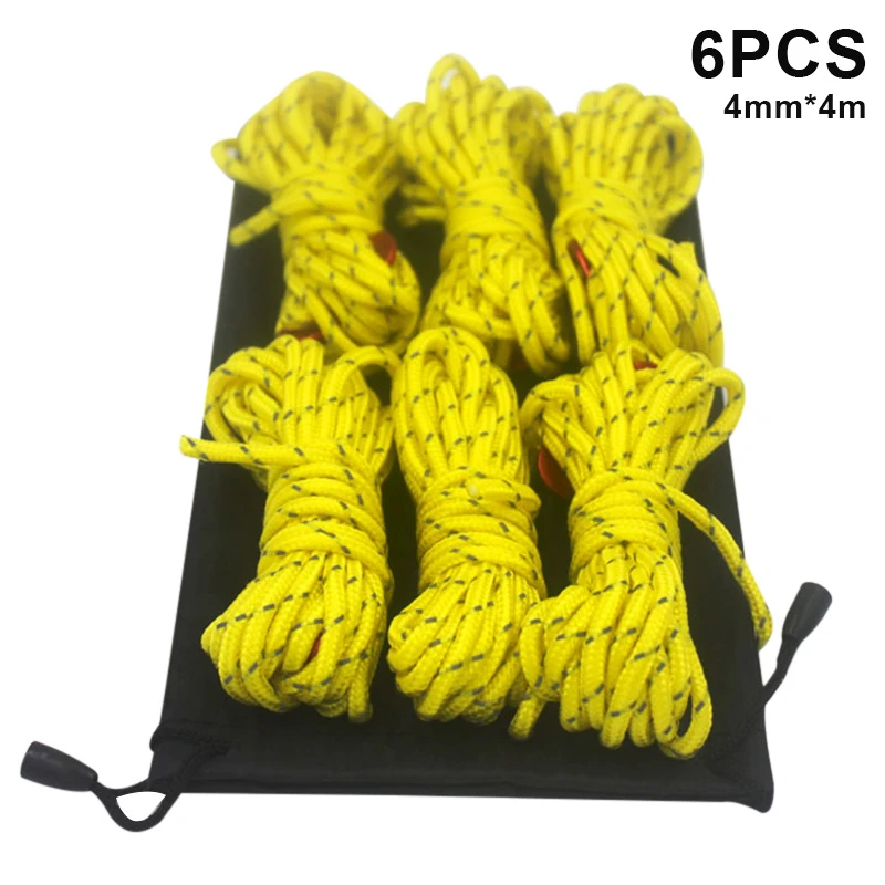 2020 Wind Rope 6Pcs/Set Reflective Tent Wind Rope Camping String 4mm Reflective Rope X85
2020 Wind Rope 6Pcs/Set Reflective Tent Wind Rope Camping String 4mm Reflective Rope X85