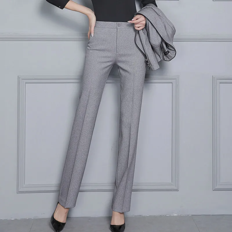 Осень-зима 2021, прямые брюки, женские строгие черные брюки, модель 4XL, женские деловые брюки для офиса, женская одежда для работы
Осень-зима 2021, прямые брюки, женские строгие черные брюки, модель 4XL, женские деловые брюки для офиса, женская одежда для работы
