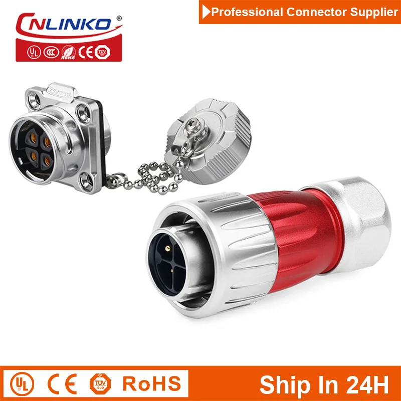 Cnlinko DH20 M20 4pin Industrial Solder Circuit Cable Docking Panel Mount Straight Adapter Plug Socket for New Energy Automation
Cnlinko DH20 M20 4pin Industrial Solder Circuit Cable Docking Panel Mount Straight Adapter Plug Socket for New Energy Automation