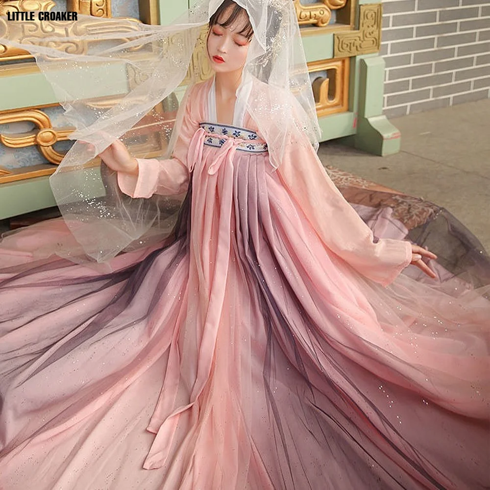 Fairy Clothes Ancient Chinese Costume Hanfu Dress Traditional Ming Dynasty Princess Festival Outfit Retro Folk Dancewear Cosplay 
Fairy Clothes Ancient Chinese Costume Hanfu Dress Traditional Ming Dynasty Princess Festival Outfit Retro Folk Dancewear Cosplay