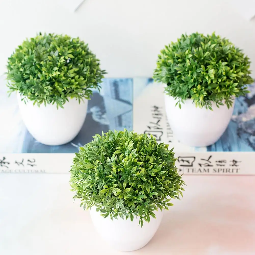 1Pc Artificial Grass Ball Green Plant Bonsai Miniascape Wedding Party Home Table Bonsai Decor Ornaments for Home Decors
1Pc Artificial Grass Ball Green Plant Bonsai Miniascape Wedding Party Home Table Bonsai Decor Ornaments for Home Decors