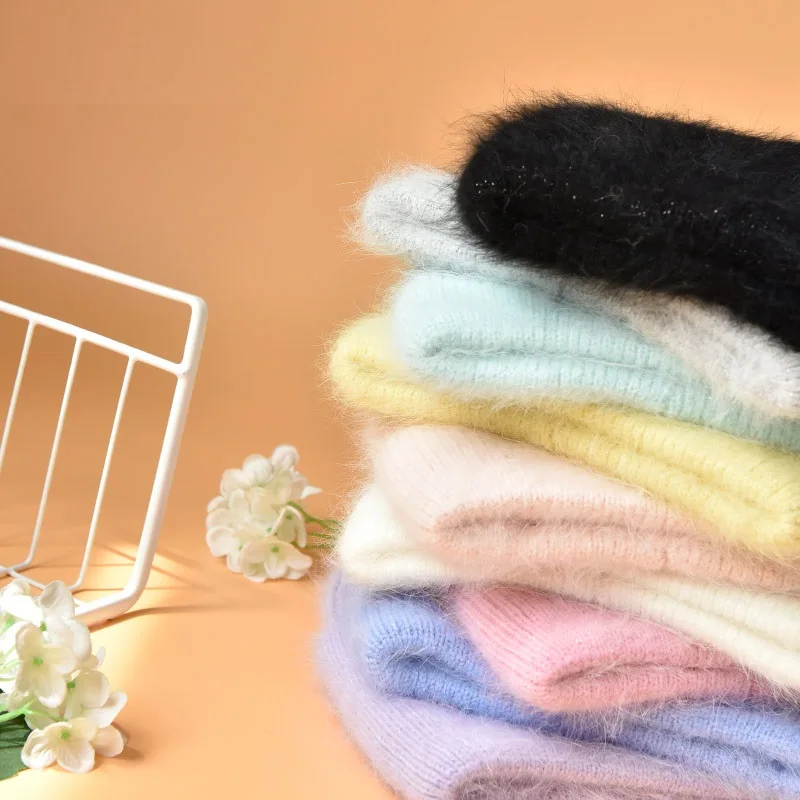 Winter hats for women warm long rabbit fur hair female caps fashion solid colors wide cuff young style beanies
Winter hats for women warm long rabbit fur hair female caps fashion solid colors wide cuff young style beanies