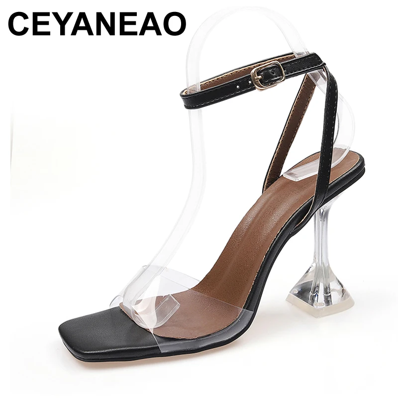 CEYANEAO 2021 Women Shoes Gladiator PU Flock Squared Toe Sandals Stiletto Heels Dress Buckle Strap Sweet Solid Party Black New
CEYANEAO 2021 Women Shoes Gladiator PU Flock Squared Toe Sandals Stiletto Heels Dress Buckle Strap Sweet Solid Party Black New