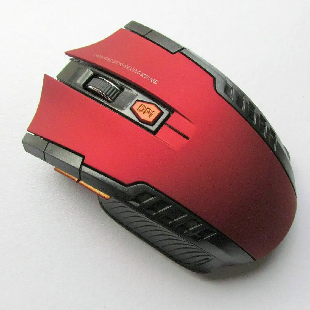 2.4Ghz gaming mouse Optical wireless Mouse gamer for Computer 2000DPI 6 keys Wireless Mice with USB Receiver for PC Laptop gamer
2.4Ghz gaming mouse Optical wireless Mouse gamer for Computer 2000DPI 6 keys Wireless Mice with USB Receiver for PC Laptop gamer