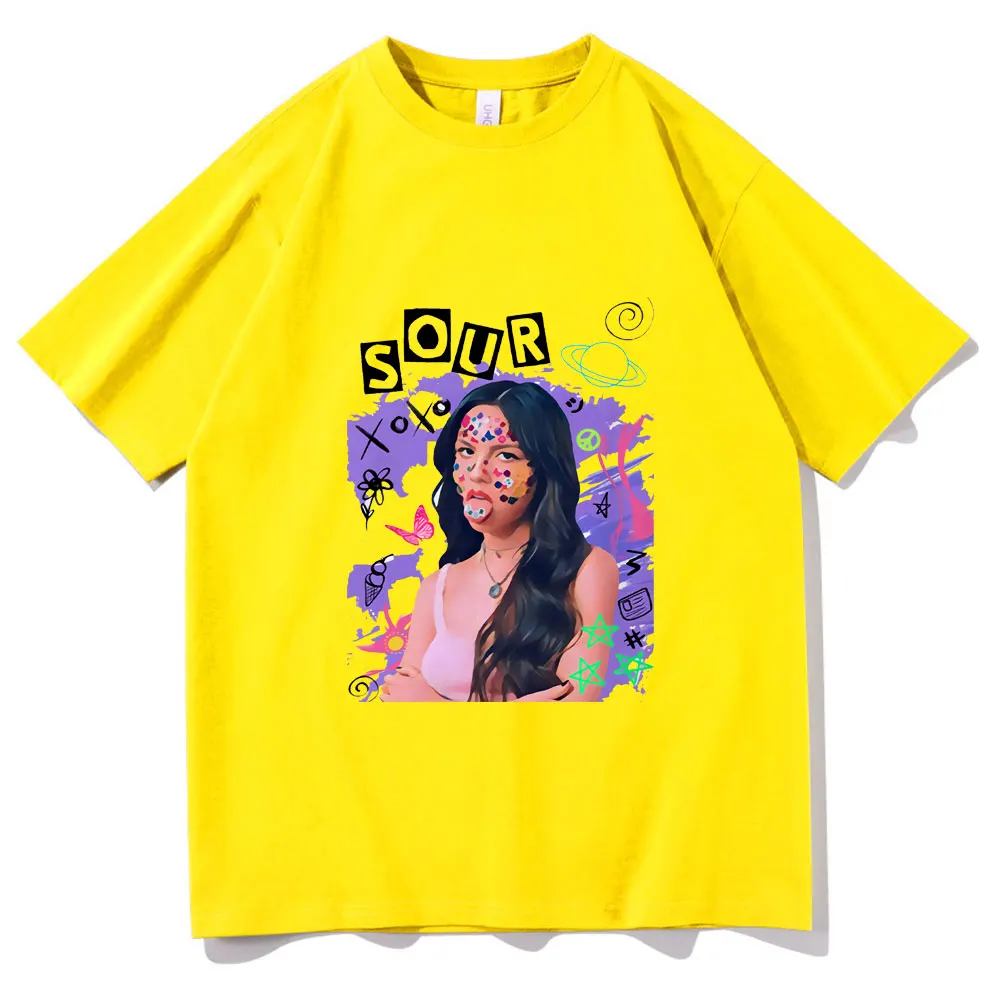 Summer Fashion Tee Anime Olivia Rodrigo Print Tshirt Men Women Oversized EU Size T Shirts 2021 Not Out Date Black Style T-shirt 
Summer Fashion Tee Anime Olivia Rodrigo Print Tshirt Men Women Oversized EU Size T Shirts 2021 Not Out Date Black Style T-shirt