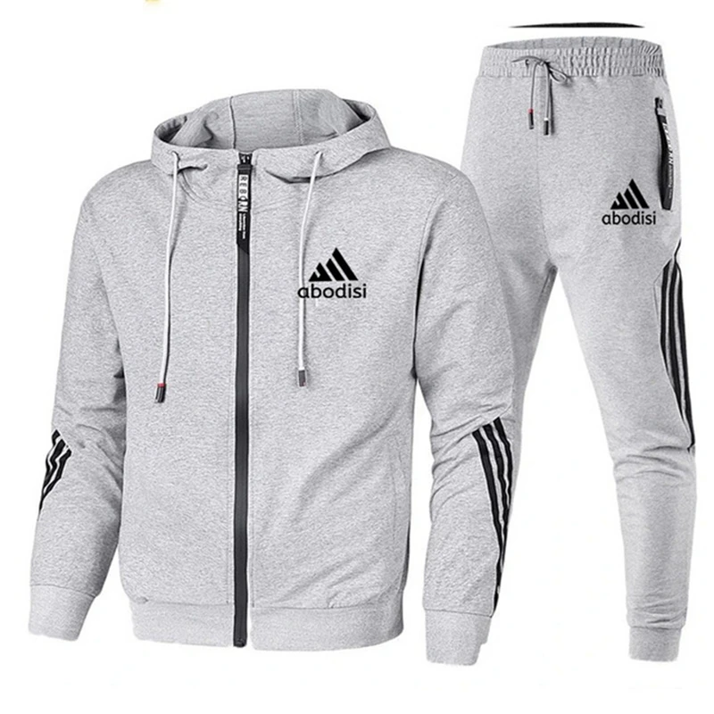 2020 Casual Tracksuit Men Sets Hoodies And Pants Two Piece Sets Zipper Hooded Sweatshirt Outfit Sportswear Male Suit Clothing
2020 Casual Tracksuit Men Sets Hoodies And Pants Two Piece Sets Zipper Hooded Sweatshirt Outfit Sportswear Male Suit Clothing