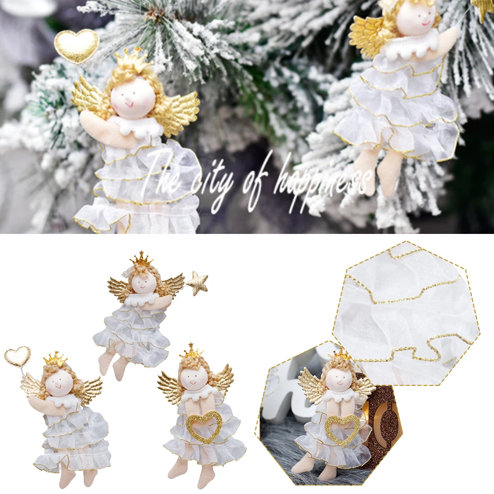 Christmas Angel Doll Xmas Plush Angel Pendants Hanging Ornaments for Christmas Tree Home Decoration Holiday Party Decor 3 Styles
Christmas Angel Doll Xmas Plush Angel Pendants Hanging Ornaments for Christmas Tree Home Decoration Holiday Party Decor 3 Styles