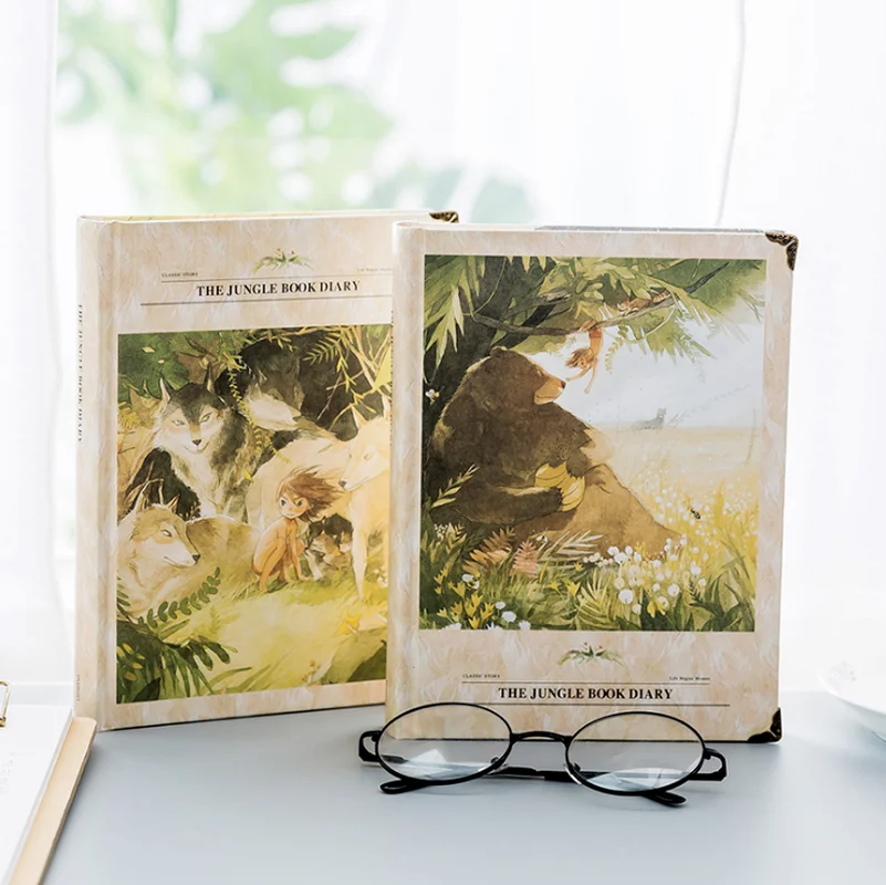 Wolf boy jungle illustration color page hand ledger notebook diary lovely schedule plan horizontal line hard surface thick
Wolf boy jungle illustration color page hand ledger notebook diary lovely schedule plan horizontal line hard surface thick