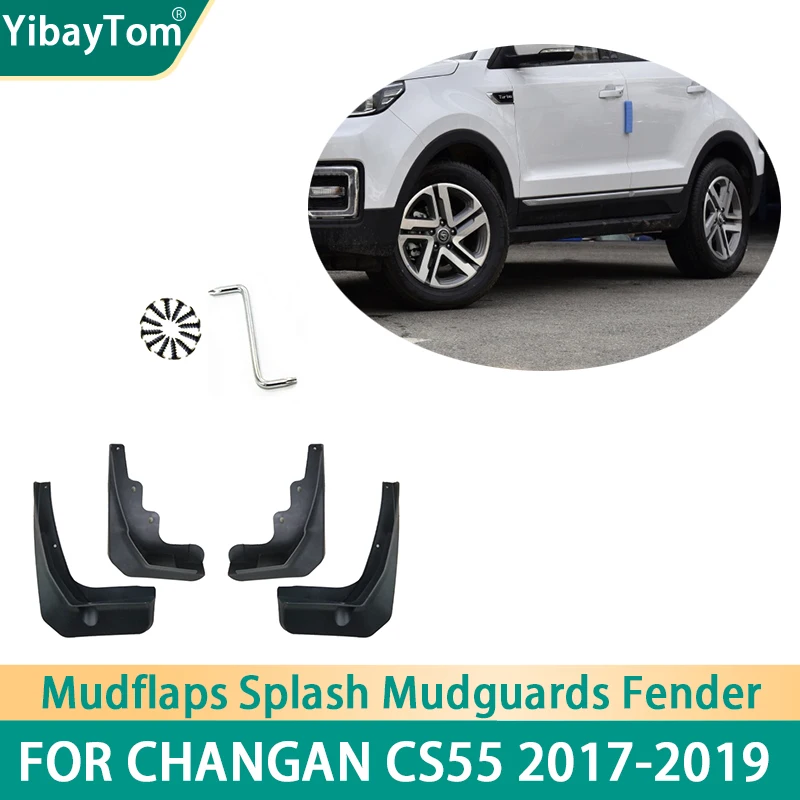 4 pcs Black Durable Front & Rear Mudflaps Splash Mud Guard Mud Flap Mudguards Fender For Changan CS55 2017-2019 Accessories
4 pcs Black Durable Front & Rear Mudflaps Splash Mud Guard Mud Flap Mudguards Fender For Changan CS55 2017-2019 Accessories