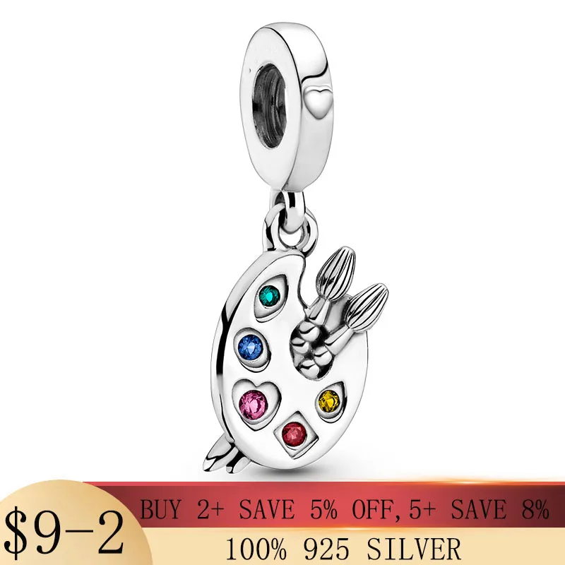 925 sterling silver Artist's Palette Dangle Charm Fit Original Pandora Charms Bracelet Bangles Jewelry for women pendant
925 sterling silver Artist's Palette Dangle Charm Fit Original Pandora Charms Bracelet Bangles Jewelry for women pendant