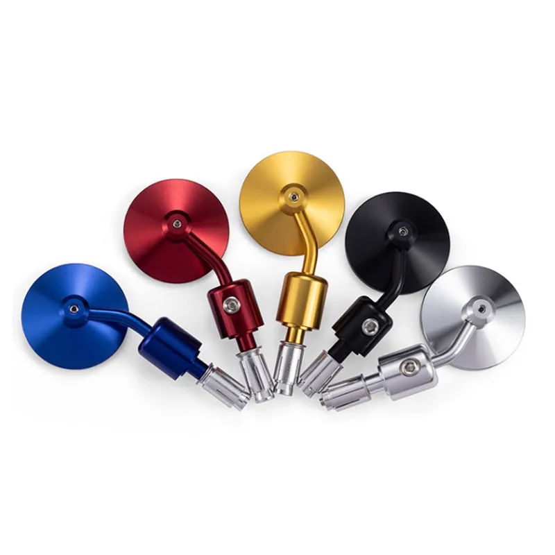 Universal CNC Chrome Scooter Rear View 7/8" Handle Bar End Moto Side Mirror For Kawasaki Yamaha Honda Suzuki Motorcycle Mirrors
Universal CNC Chrome Scooter Rear View 7/8" Handle Bar End Moto Side Mirror For Kawasaki Yamaha Honda Suzuki Motorcycle Mirrors