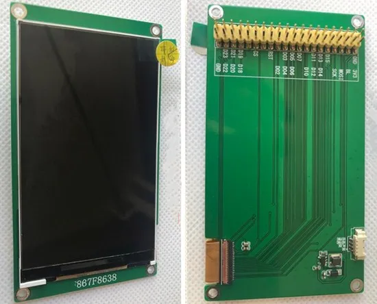 IPS 3 7 дюйма 45PIN HD TFT LCD цветной экран (плата/без платы) NT35582 Привод IC 800*480 RGB666 |