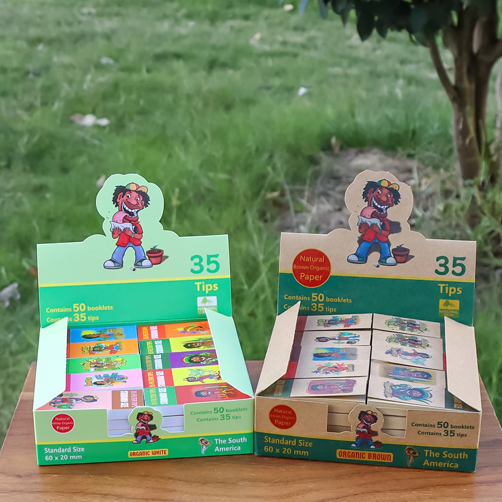 HONEYPUFF 46*18MM Natural Unrefined Rolling Papers Filter Tips 35 Booklets 50 leaves/Booklets
HONEYPUFF 46*18MM Natural Unrefined Rolling Papers Filter Tips 35 Booklets 50 leaves/Booklets