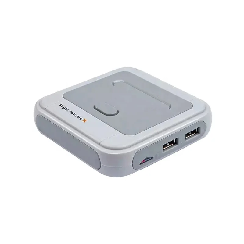 R8 Plus Video Game Console with 2 Wireless Controllers Super console X pro Built-in 30000/50000 games for TV out support WIFI
R8 Plus Video Game Console with 2 Wireless Controllers Super console X pro Built-in 30000/50000 games for TV out support WIFI