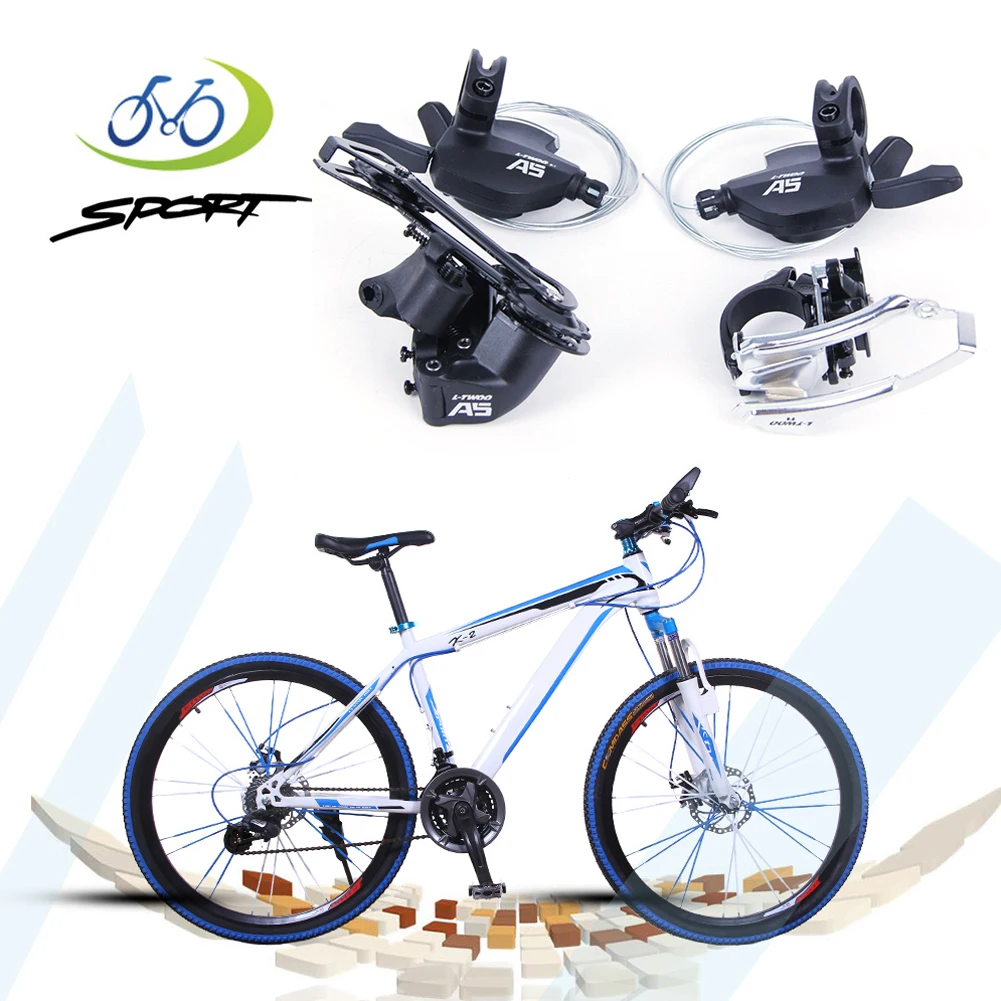 Bicycle Derailleur 21 Speed ABS Trigger Shifters 1 Pair MTB Mountain Bike Transmission Shift Levers Derailleur Cycling Parts 
Bicycle Derailleur 21 Speed ABS Trigger Shifters 1 Pair MTB Mountain Bike Transmission Shift Levers Derailleur Cycling Parts