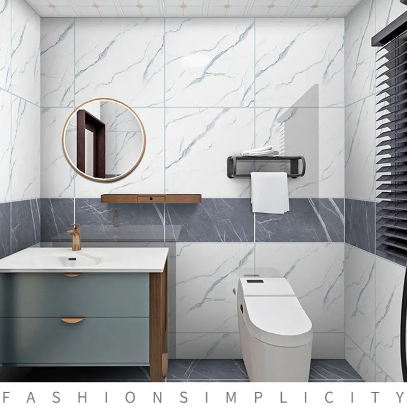 DIY Waterproof Floor Stickers Self Adhesive Marble Wallpapers Bathroom Wall Sticker House Renovation Decals Wall Ground Decor
DIY Waterproof Floor Stickers Self Adhesive Marble Wallpapers Bathroom Wall Sticker House Renovation Decals Wall Ground Decor