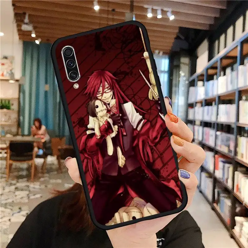 Kuroshitsuji Black Butler Grell Sutcliff Phone Case For Samsung galaxy A S note 10 7 8 9 20 30 31 40 50 51 70 71 21 s ultra plus
Kuroshitsuji Black Butler Grell Sutcliff Phone Case For Samsung galaxy A S note 10 7 8 9 20 30 31 40 50 51 70 71 21 s ultra plus