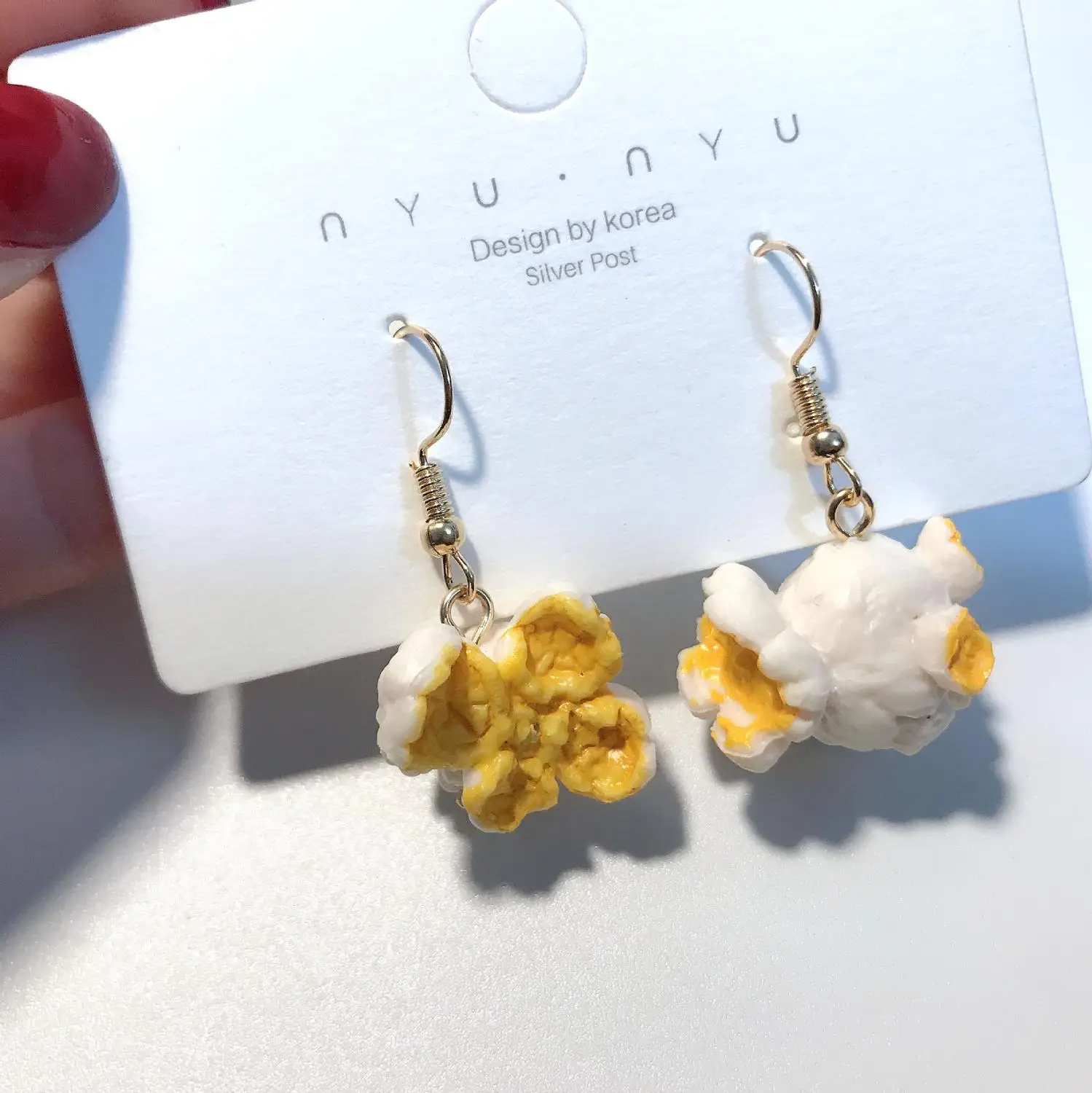 SNCSDK simulation food play popcorn Women dangle earrings funny cute girly temperament fashion jewelry
SNCSDK simulation food play popcorn Women dangle earrings funny cute girly temperament fashion jewelry