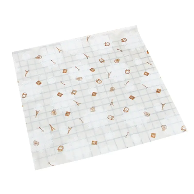 50Pcs Food Grade Wax Oilpaper Bread Sandwich Burger Cookie Wrapper Paper Tool
50Pcs Food Grade Wax Oilpaper Bread Sandwich Burger Cookie Wrapper Paper Tool