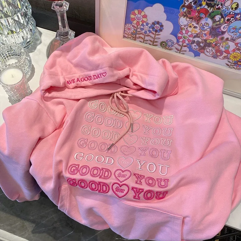 2021 Fashion Streetwear Women Spring Clothes Oversized Harajuku Sweatshirt Hoodie Female Long Sleeve Korean Style Loose Tops
2021 Fashion Streetwear Women Spring Clothes Oversized Harajuku Sweatshirt Hoodie Female Long Sleeve Korean Style Loose Tops