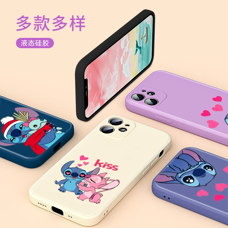 Stitch Cartoon Disney Lovely For Apple IPhone 13 12 Mini 11 Pro XS MAX XR X 8 7 6S SE Plus Liquid Silicone Soft Cover Phone Case
Stitch Cartoon Disney Lovely For Apple IPhone 13 12 Mini 11 Pro XS MAX XR X 8 7 6S SE Plus Liquid Silicone Soft Cover Phone Case