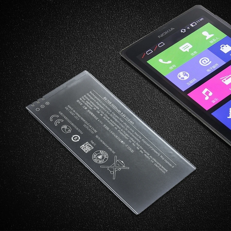 Аккумулятор телефона BV-T4B 3000 мА · ч для Microsoft Nokia Lumia 640 XL RM-1096 RM-1062 RM-1063 RM-1064 RM-1 BV T4B
Аккумулятор телефона BV-T4B 3000 мА · ч для Microsoft Nokia Lumia 640 XL RM-1096 RM-1062 RM-1063 RM-1064 RM-1 BV T4B