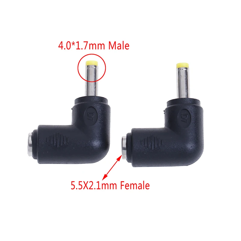 2/4PCS DC 5.5*2.1 Female/5.5*2.5mm Male/4.0*1.7mm Male DC Power Plug Connector Angle 90 Degree L Shaped Dc Power Connectors
2/4PCS DC 5.5*2.1 Female/5.5*2.5mm Male/4.0*1.7mm Male DC Power Plug Connector Angle 90 Degree L Shaped Dc Power Connectors