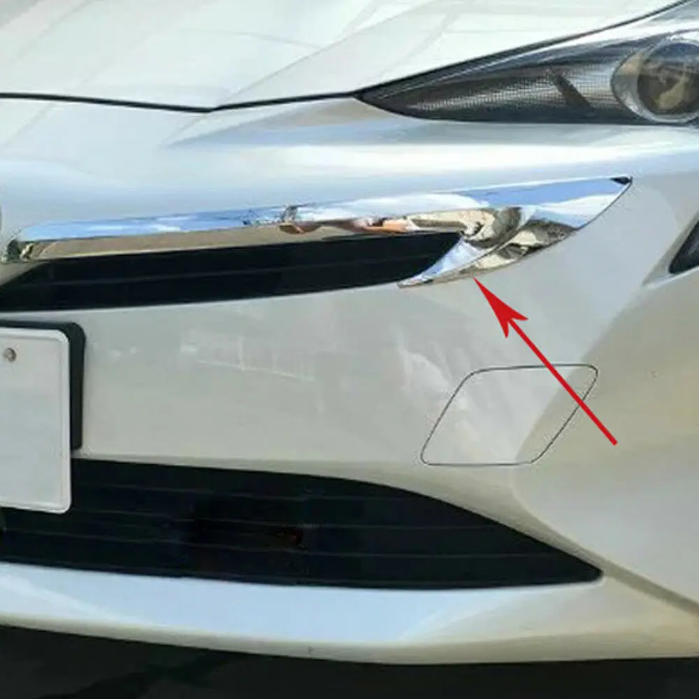 ABS Chrome Front Center Grille Cover Bumper Sill For Toyota Prius XW50 2016 2017 2018
ABS Chrome Front Center Grille Cover Bumper Sill For Toyota Prius XW50 2016 2017 2018