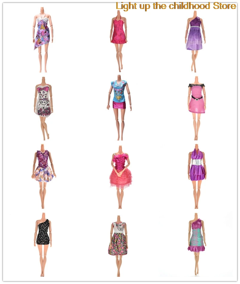 1PC Multi Styles Beautiful Handmade Doll Party Dress Doll Fashion Clothes Accessories For Dolls Girl Gift Kid's Toy
1PC Multi Styles Beautiful Handmade Doll Party Dress Doll Fashion Clothes Accessories For Dolls Girl Gift Kid's Toy