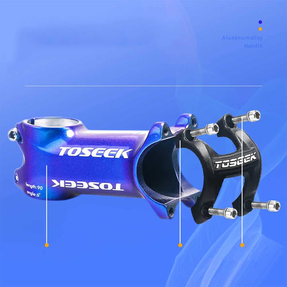 TOSEEK Colorful Aluminium Alloy Stem 31.8*60-110mm MTB/Road Bike Bicycle Stem MTB DH Bicicleta Montanha Bike Stem Alloy
TOSEEK Colorful Aluminium Alloy Stem 31.8*60-110mm MTB/Road Bike Bicycle Stem MTB DH Bicicleta Montanha Bike Stem Alloy