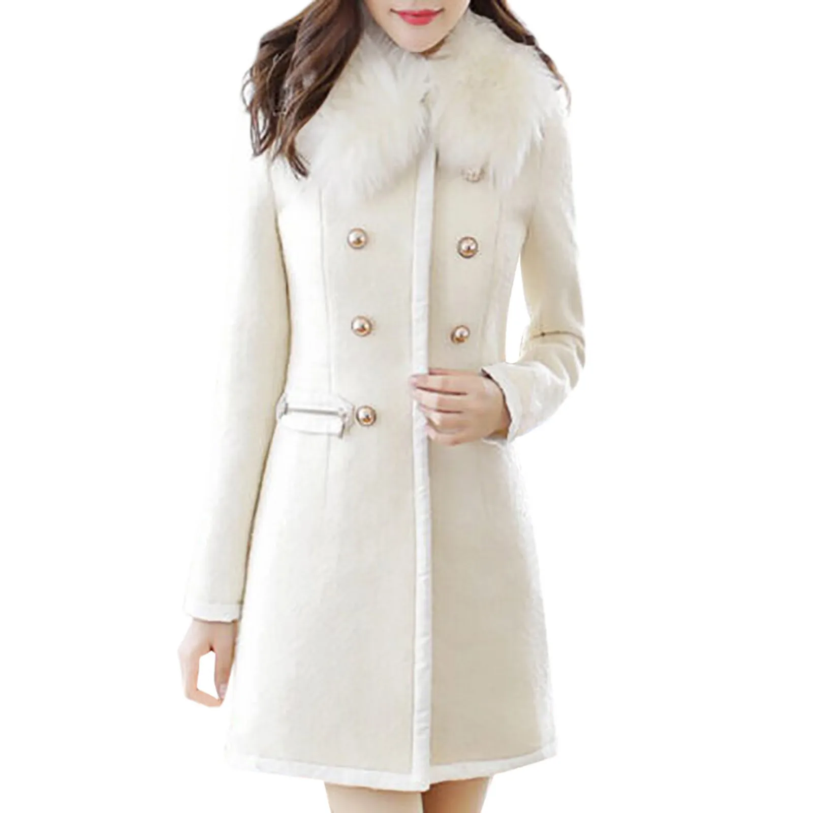 DAIGELO 2021 Women Jacket Winter Warm Outwear Wool Lapel Trench Parka Coat Jacket Overcoat Stylsihwi Office Jacket Outwear
DAIGELO 2021 Women Jacket Winter Warm Outwear Wool Lapel Trench Parka Coat Jacket Overcoat Stylsihwi Office Jacket Outwear