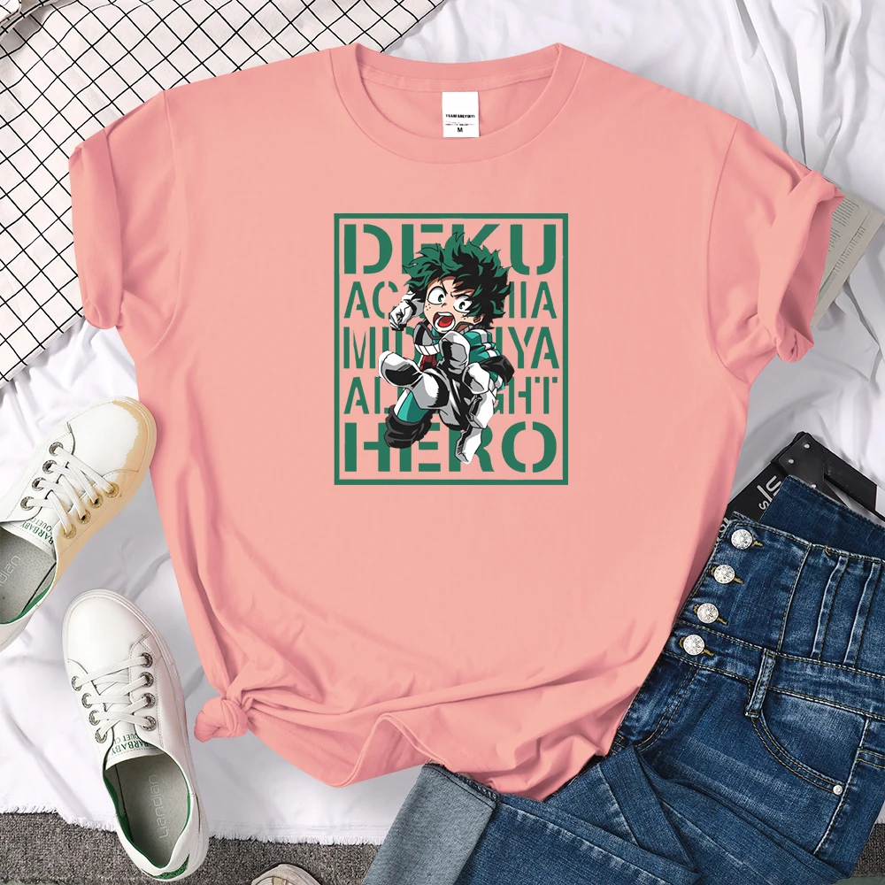 Anime My Hero Academia Midoriya Izuku Print Tshirt Womens Japan Manga Oversize O-Neck Tops Females Harajukua Street Short Sleeve
Anime My Hero Academia Midoriya Izuku Print Tshirt Womens Japan Manga Oversize O-Neck Tops Females Harajukua Street Short Sleeve