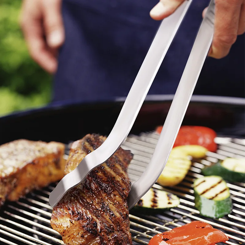 304 Stainless Steel Barbecue Clip Barbecue Clip bbq Barbecue Tool Lengthen Bread Clip Spaghetti Food Clip Steak Clip
304 Stainless Steel Barbecue Clip Barbecue Clip bbq Barbecue Tool Lengthen Bread Clip Spaghetti Food Clip Steak Clip