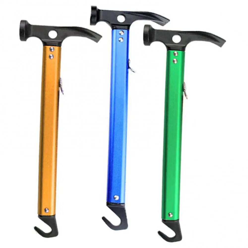 Carbon Steel Camping Climbing Hiking Hammer Multi-function Ultralight Tent Nail Puller Tool Adventure Camping Tool Outdoor 
Carbon Steel Camping Climbing Hiking Hammer Multi-function Ultralight Tent Nail Puller Tool Adventure Camping Tool Outdoor