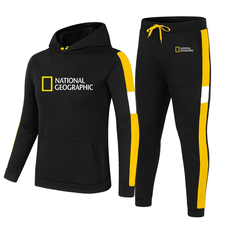 National Geographic Fall/Winter Men's Striped Sweater Fashion Hip Hop Fleece Hooded Sports Suit Casual Brand Hoodie Sweatshirt
National Geographic Fall/Winter Men's Striped Sweater Fashion Hip Hop Fleece Hooded Sports Suit Casual Brand Hoodie Sweatshirt