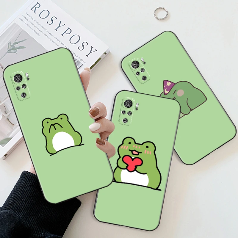 Funny Animal Frog Phone Case For Xiaomi 9 9i 9AT 9T 9A 9C Note 10 Pro 10T 5G 10S 11 11 Pro Plus TPU Funda Carcasa Back Cover
Funny Animal Frog Phone Case For Xiaomi 9 9i 9AT 9T 9A 9C Note 10 Pro 10T 5G 10S 11 11 Pro Plus TPU Funda Carcasa Back Cover