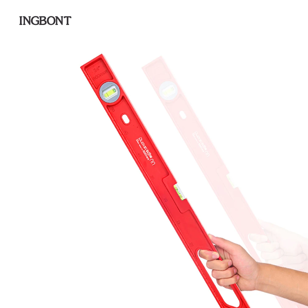 INGBONT 300/600 мм магнитный спиртовой уровень линейка Высокая точный спиртовой уровень транспортир угловой видоискатель наклон Тесты измерител...
INGBONT 300/600 мм магнитный спиртовой уровень линейка Высокая точный спиртовой уровень транспортир угловой видоискатель наклон Тесты измерител...