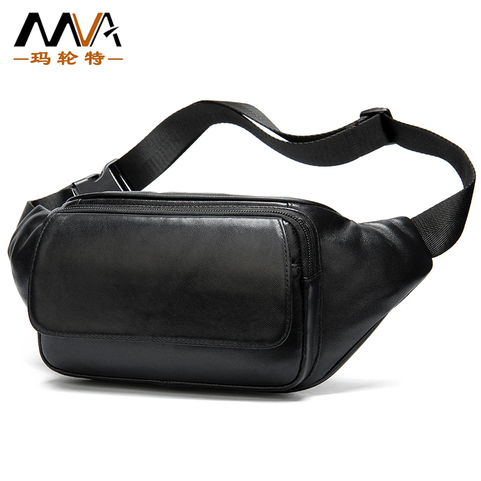 Men's Chest Pack Bags Black Real Leather Travel Outdoor Casual Fashion Crossbody Bag Male
Men's Chest Pack Bags Black Real Leather Travel Outdoor Casual Fashion Crossbody Bag Male