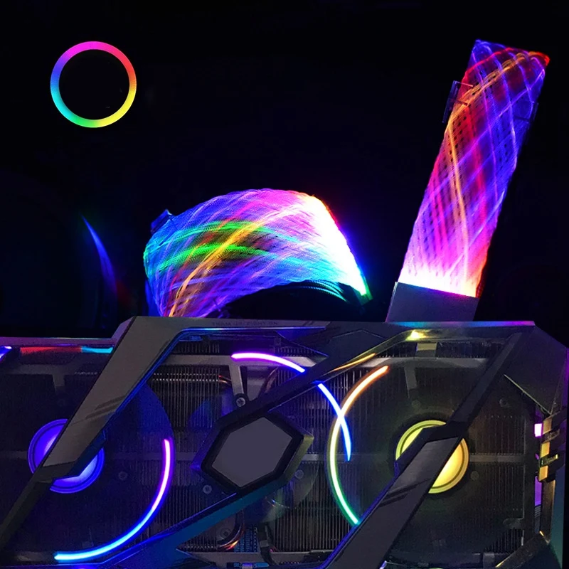 Extension Cable Kit 24Pin+ 8P(8+8) Rgb Rainbow Cable Extension Cord Support 5V-Argb for Pc Case Decoration
Extension Cable Kit 24Pin+ 8P(8+8) Rgb Rainbow Cable Extension Cord Support 5V-Argb for Pc Case Decoration