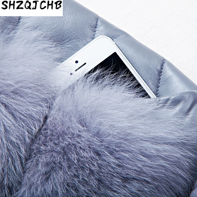JCHB 2021 Genuine Leather Jacket Women Down Jacket Winter Jacket Women Real Fox Fur Coat Korean Long Sheepskin Coat X241400MYM18
JCHB 2021 Genuine Leather Jacket Women Down Jacket Winter Jacket Women Real Fox Fur Coat Korean Long Sheepskin Coat X241400MYM18