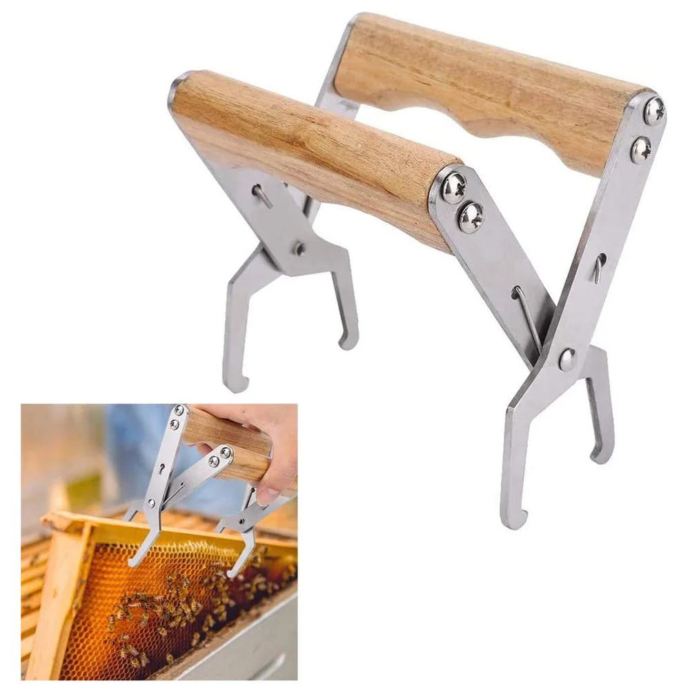 SenNan Wooden Bee Hive Frame Holder Grip Tool for Beekeeper Equipment Gripper Capture Tool Lift Beekeeping Tools 
SenNan Wooden Bee Hive Frame Holder Grip Tool for Beekeeper Equipment Gripper Capture Tool Lift Beekeeping Tools
