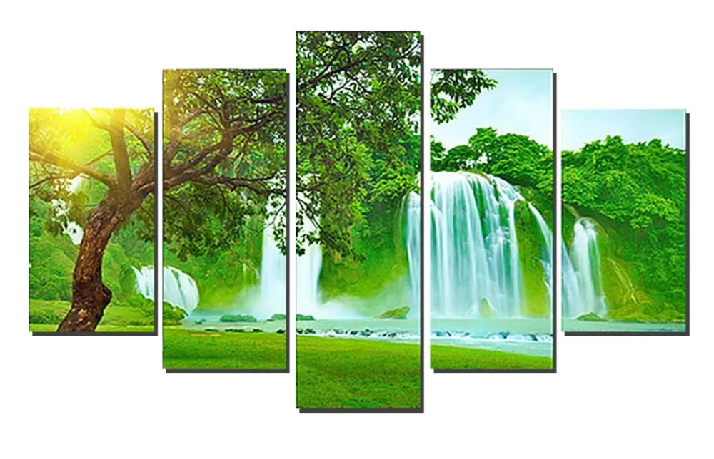 5D DIY Full Square Diamond Painting "Forest waterfall" Multi-picture Combination Embroidery Cross Stitch Mosaic Decor
5D DIY Full Square Diamond Painting "Forest waterfall" Multi-picture Combination Embroidery Cross Stitch Mosaic Decor