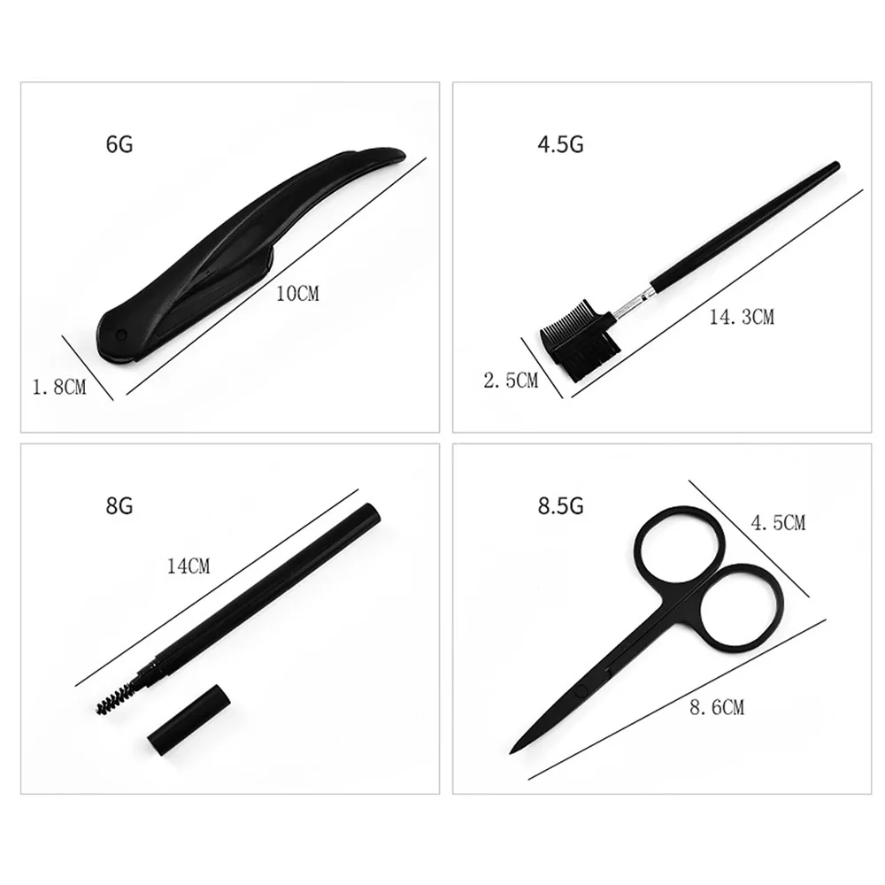 8 In 1 Women Portable Shaper Stainless Steel Tweezers Brush Home Salon Eyebrow Grooming Kit With Travel Case Non Slip Gift
8 In 1 Women Portable Shaper Stainless Steel Tweezers Brush Home Salon Eyebrow Grooming Kit With Travel Case Non Slip Gift