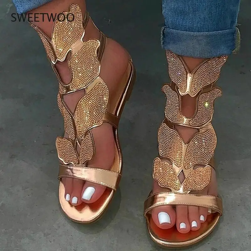 Сандалии-гладиаторы женские на платформе, плоская подошва, открытый носок, кристаллы, римские модные вечерние туфли, лето
Сандалии-гладиаторы женские на платформе, плоская подошва, открытый носок, кристаллы, римские модные вечерние туфли, лето