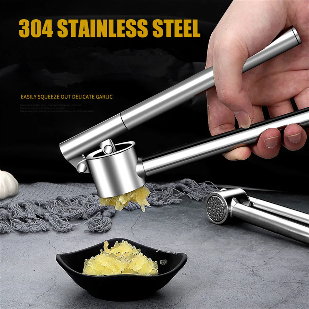 2021 Stainless Steel Garlic Crusher Peeler Set With Clean Brush Sturdy Easy Squeeze Clean Separable Labor-saving Garlic Presser
2021 Stainless Steel Garlic Crusher Peeler Set With Clean Brush Sturdy Easy Squeeze Clean Separable Labor-saving Garlic Presser